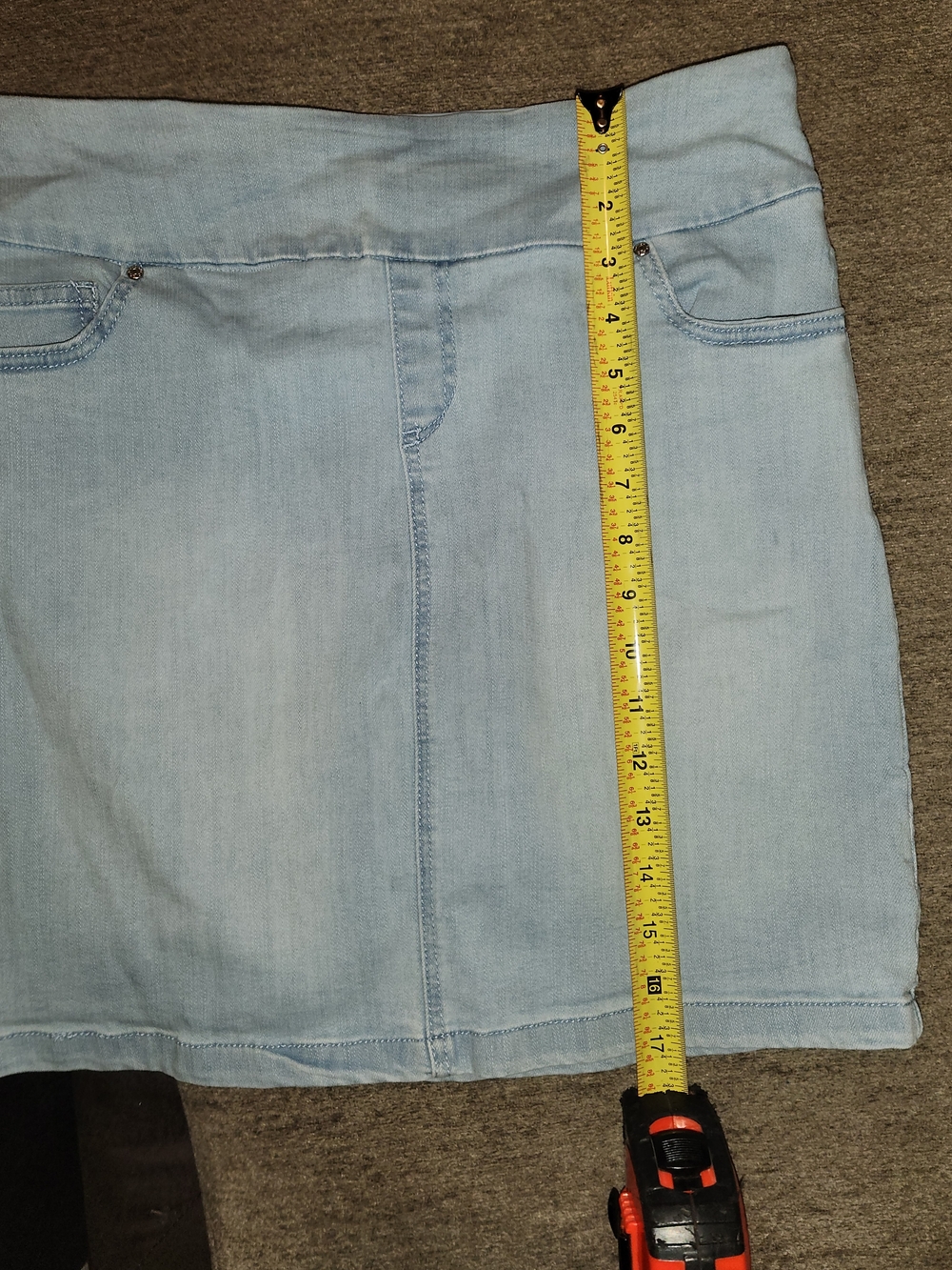 S.C. & Co Lt Wash Women’s Denim Skort - Medium - Picture 6 of 6